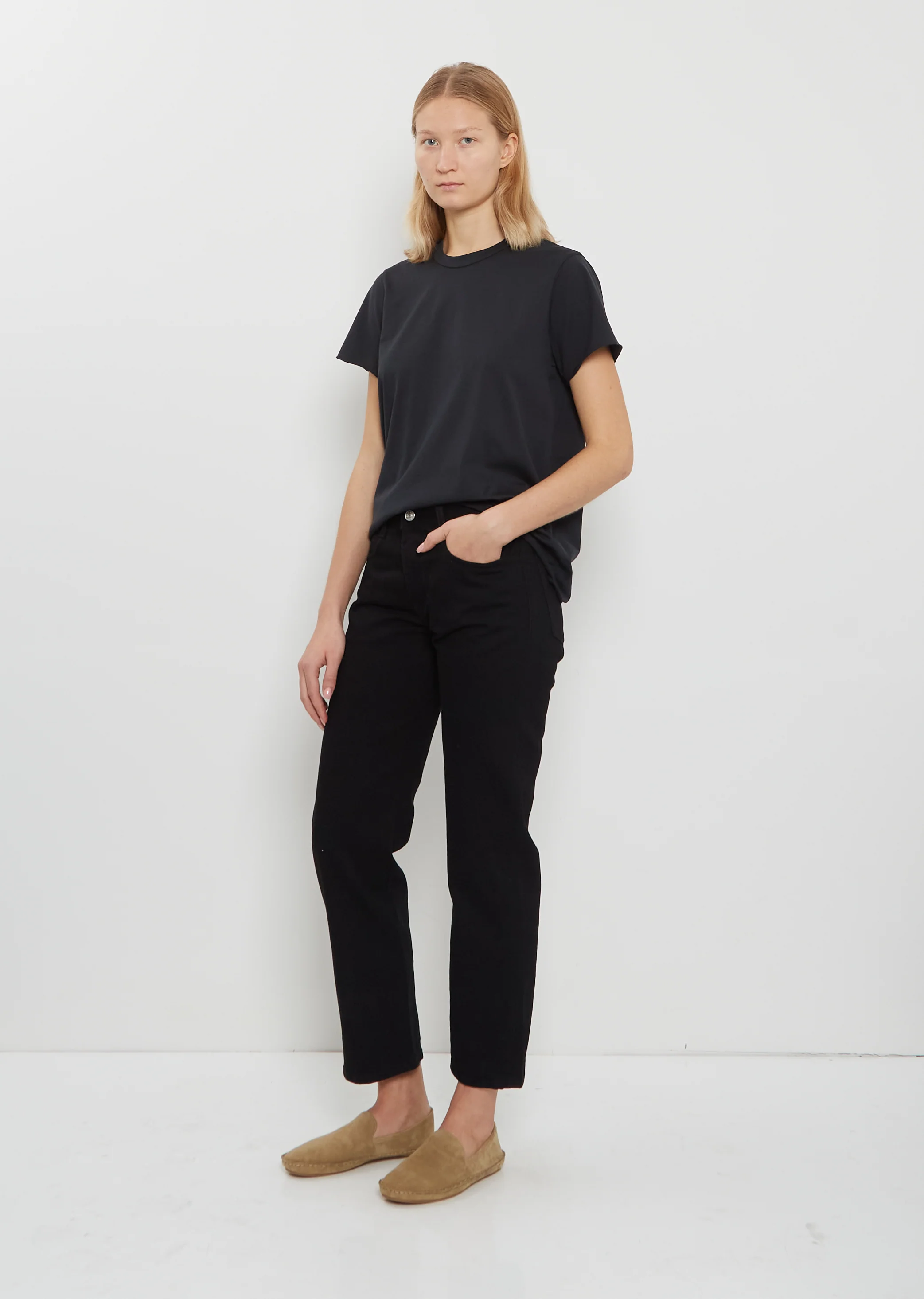 Paris 5-Pocket Jean — Black - Image 4