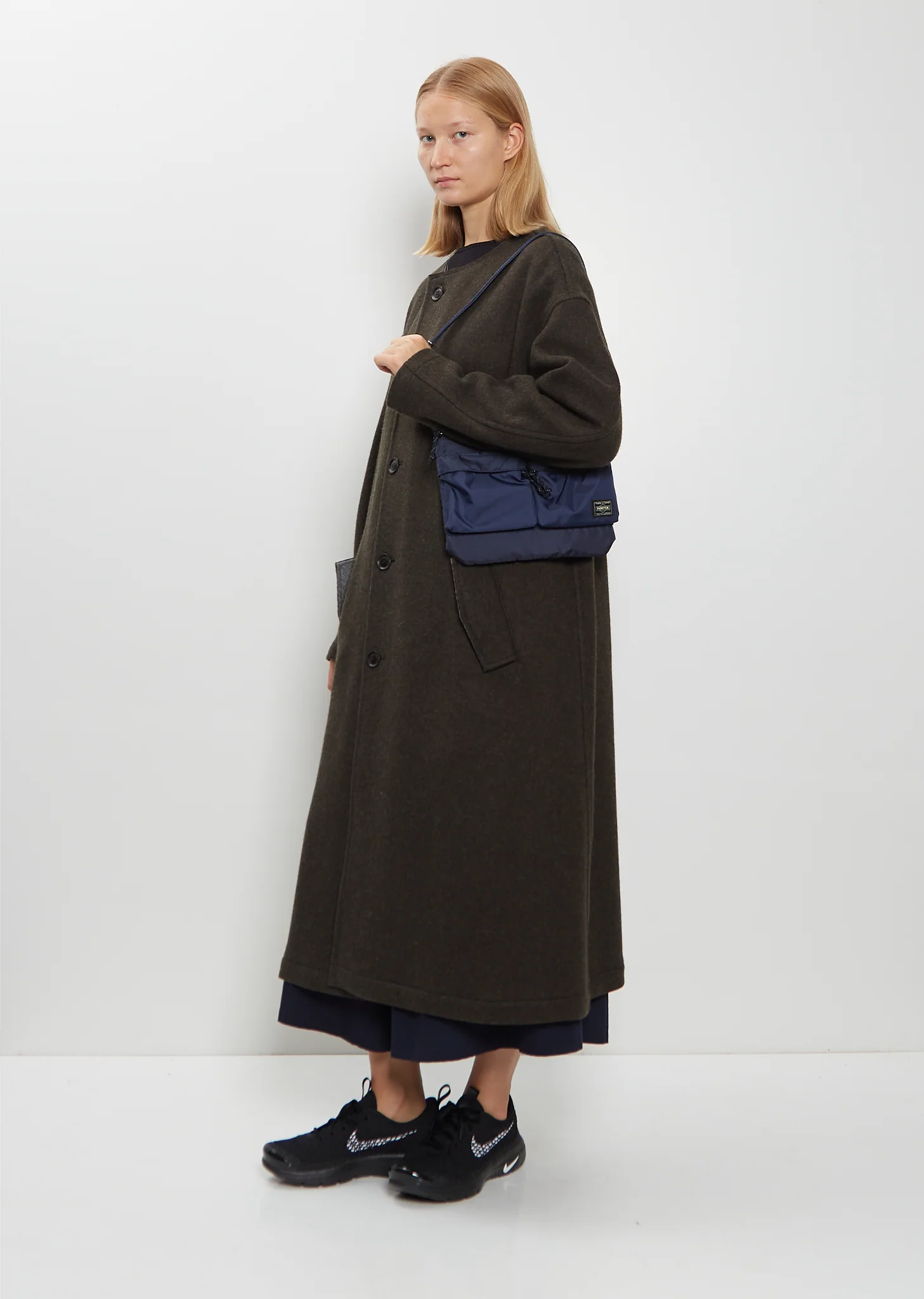 Force Technical Shoulder Bag — Navy - Image 3