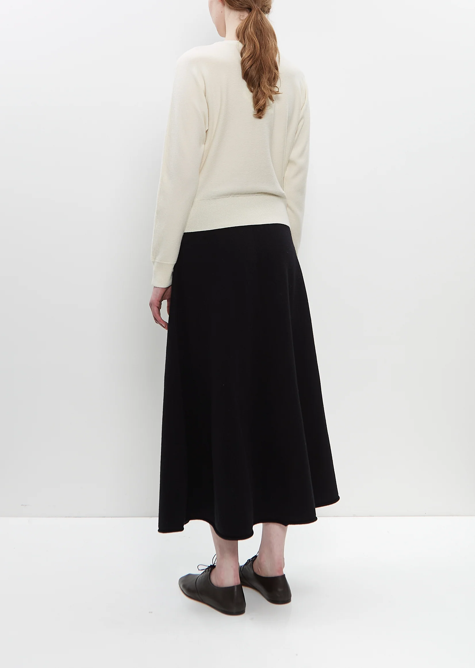 Cashmere Nylon n°382 Belle Sweater — Cream - Image 3
