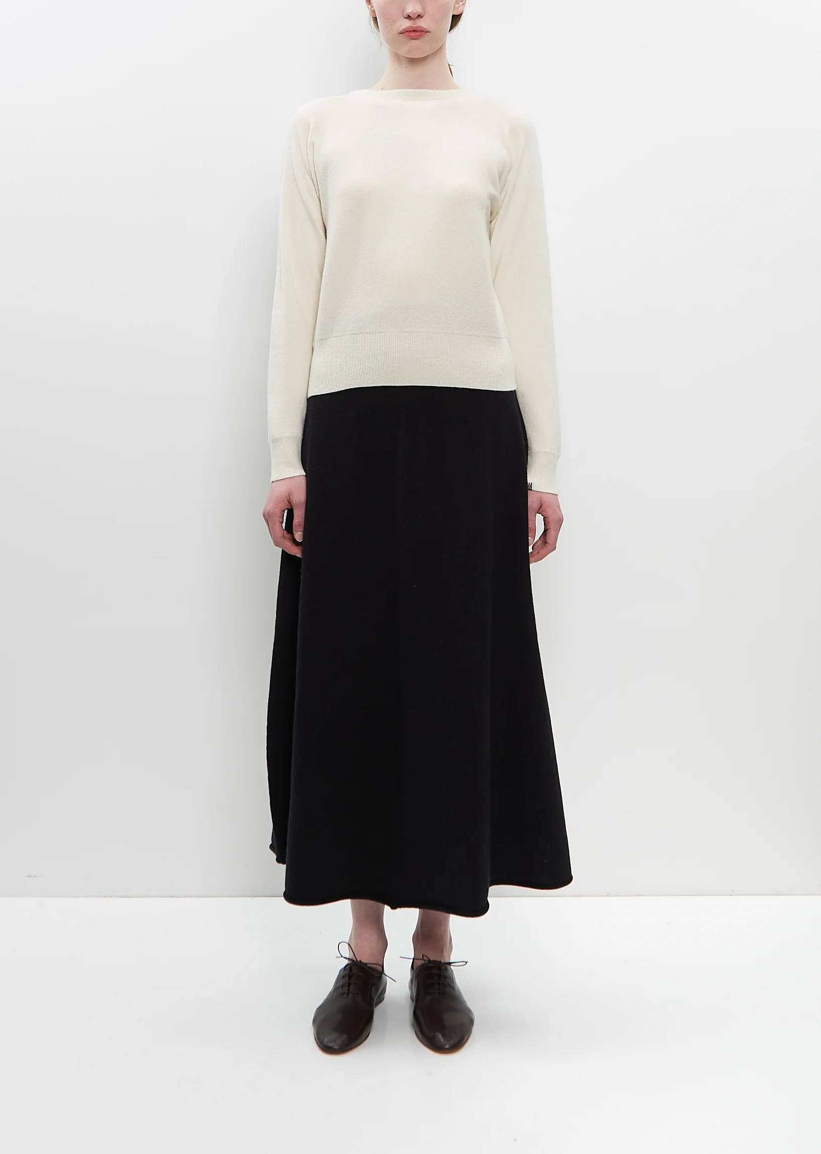 Cashmere Nylon n°382 Belle Sweater — Cream - Image 4