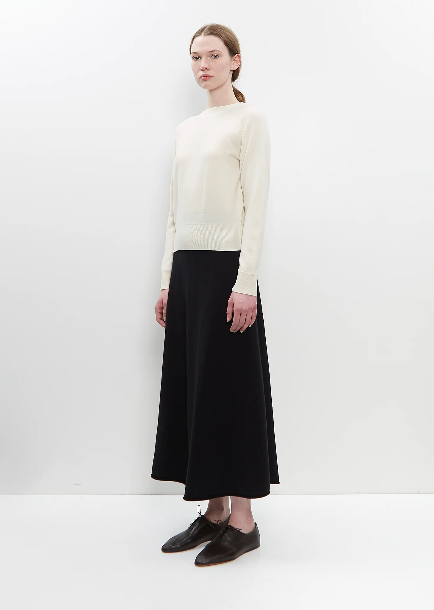 Cashmere Nylon n°382 Belle Sweater — Cream - Image 5