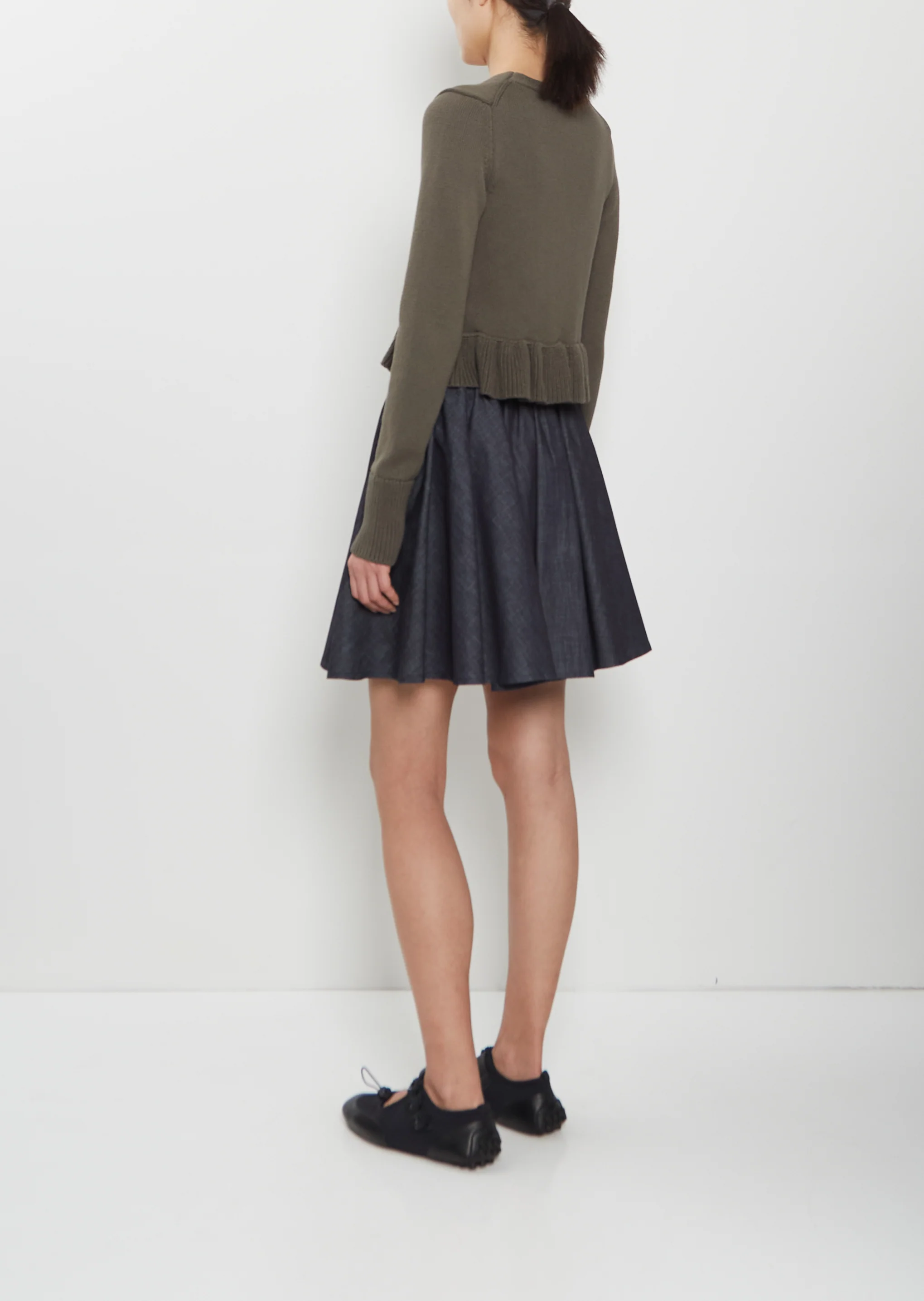 Prisca Cotton Silk Cardigan - Image 3
