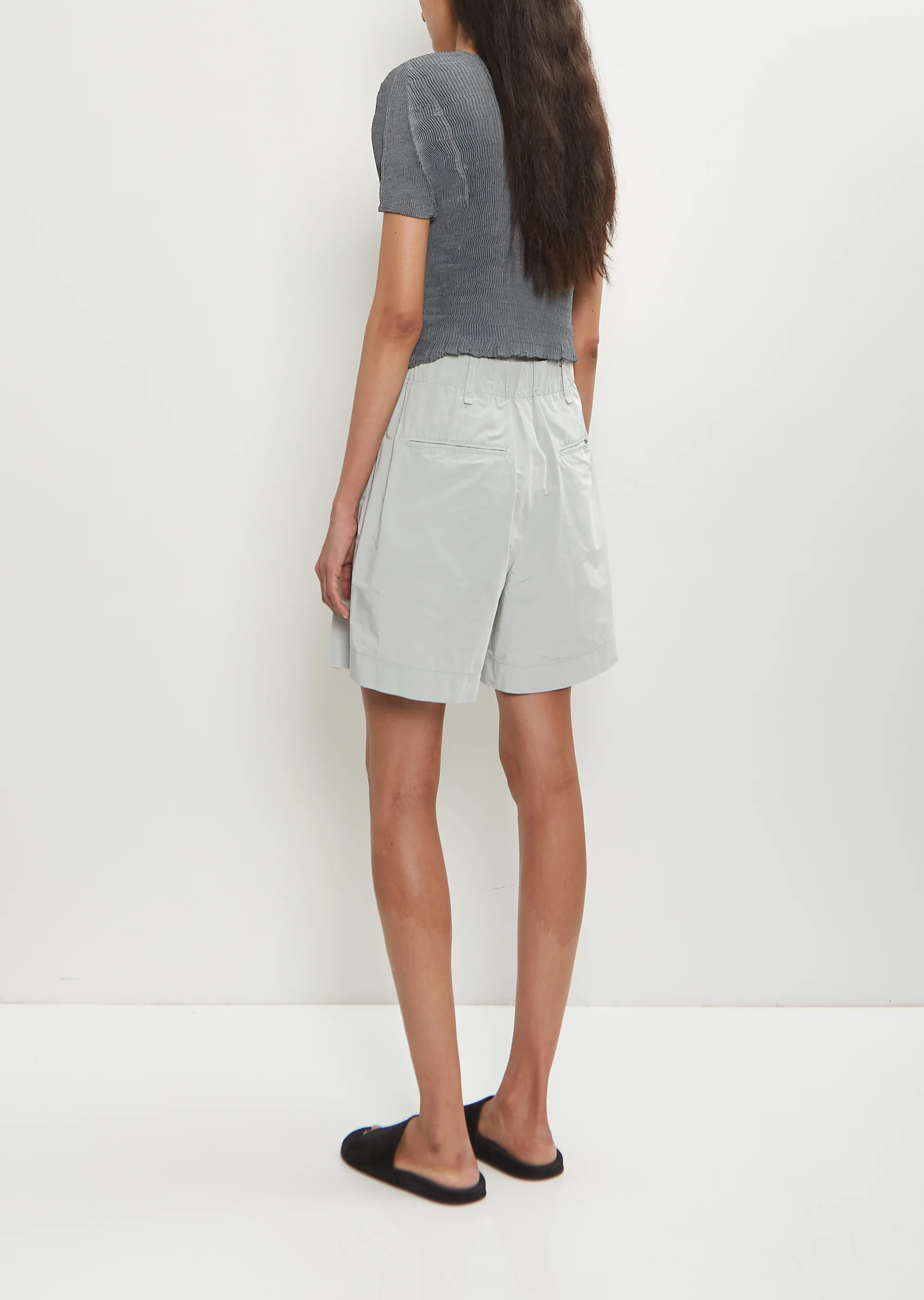 Crumpled Technical Cotton U Pants - Image 3
